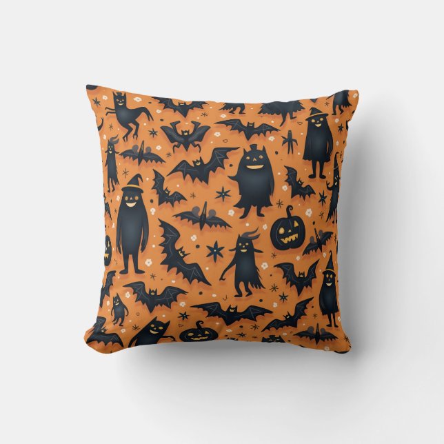 Almofada Travesseiro de Halloween (Frente)