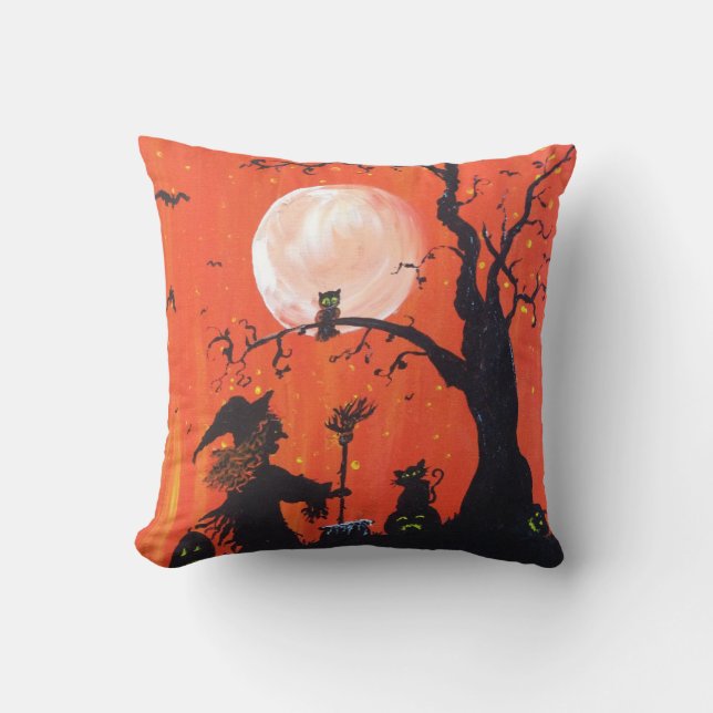 Almofada Travesseiro de Halloween (Frente)