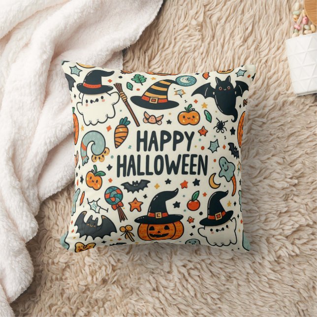 Almofada travesseiro de halloween (Cobertor)