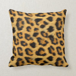 Almofada Travesseiro de Impressão de Textura de Leopardo Na
