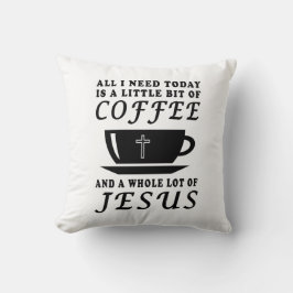 Almofada travesseiro de jesus do café