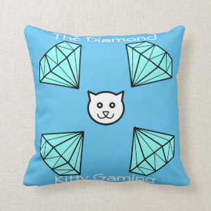 Almofada Travesseiro de jogos de Gatinho Diamond
