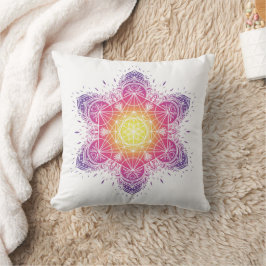 Almofada Travesseiro de meditação | mandala | metatron