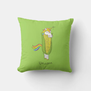 Almofada Travesseiro de Milho Funny Unicorn