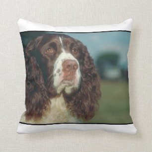 Almofada Travesseiro de MoJo do cão do Spaniel de Springer