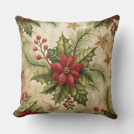 Almofada Travesseiro de natais vintages - Design de feriado