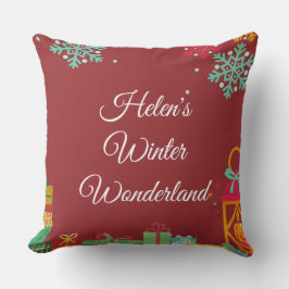 Almofada Travesseiro de Natal Personalizado