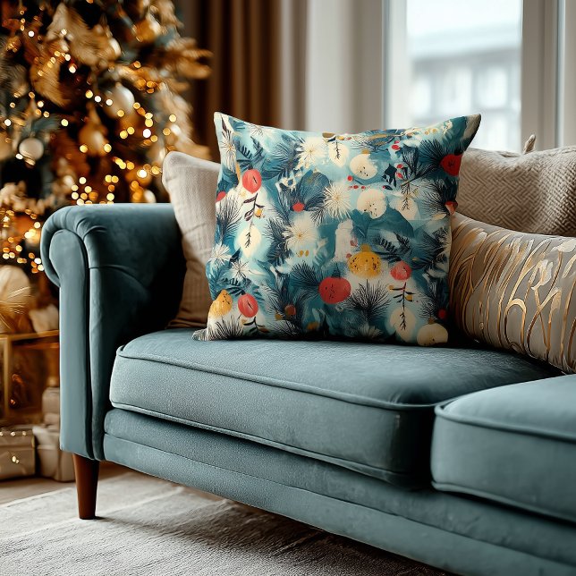 Almofada Travesseiro de Natal Personalizado com Nome e Cota (Criador carregado)