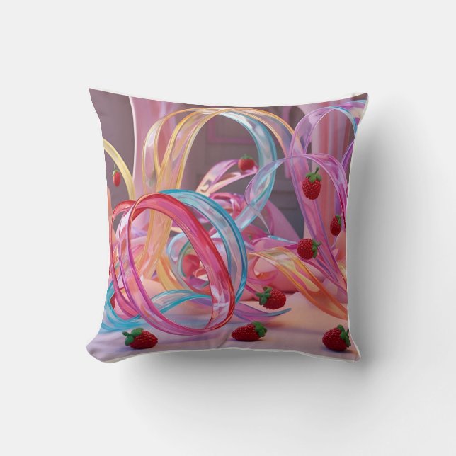 Almofada Travesseiro de Natal tropical: Natal em 2 em 1 de  (Frente)