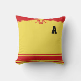 Almofada Travesseiro de Números e Nome Personalizado de Jer