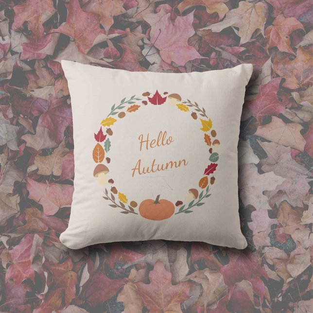 Almofada Travesseiro de outono (Autumn Wreath Pillow)