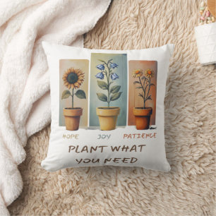 Almofada Travesseiro de Paciência de Alegria Planta Esperan