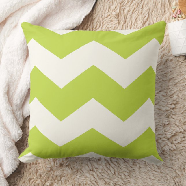Almofada Travesseiro de Padrão Zig Zag Chevron Moderno (Cobertor)