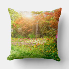 Almofada Travesseiro de Paisagem Cênico Colorida