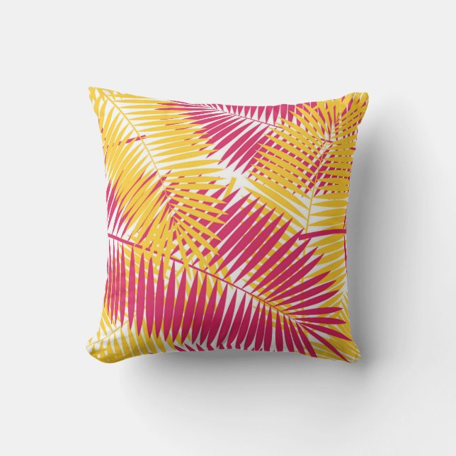 Almofada Travesseiro de Palms Throw (Frente)