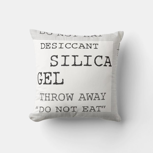 Almofada Travesseiro de Piada Engraçada Silica Gel (Frente)