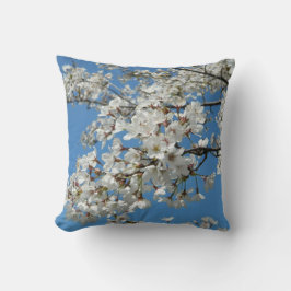 Almofada Travesseiro de Primavera de Sunny Cherry Blossoms