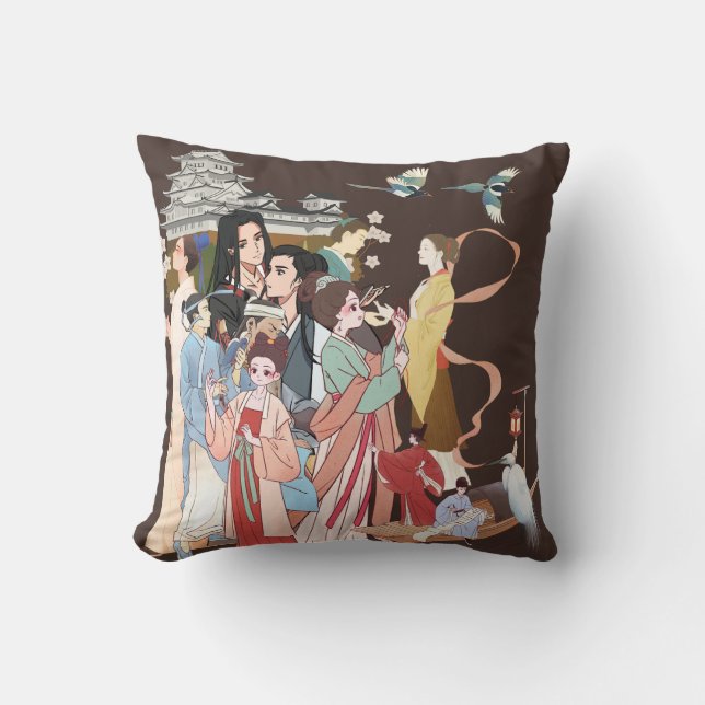 Almofada Travesseiro de Quotas Amaldiçoadas - Repouso Entre (Frente)