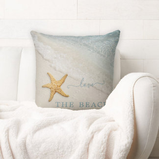 Almofada Travesseiro de Starfish Waves Beach House