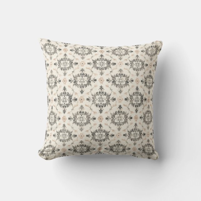 Almofada Travesseiro de Tamanho com Estampa Francesa Damask (Frente)