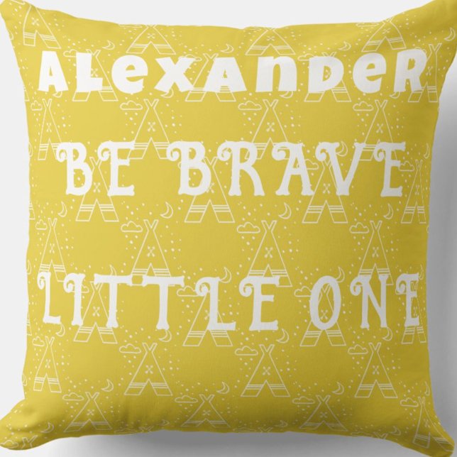 Almofada Travesseiro de Tepete Amarelo Sunny (Criador carregado)