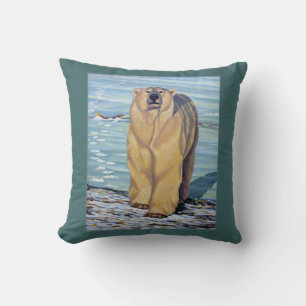 Almofada Travesseiro de Urso Polar com Urso Travesseiro Urs