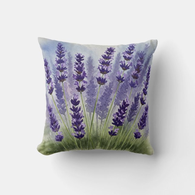 Almofada Travesseiro de Verão lavanda (Frente)