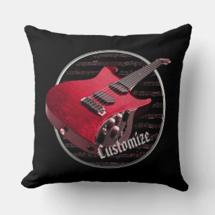 Almofada Travesseiro de Violão Elétrico Personalizado