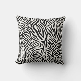 Almofada Travesseiro de zebra 16" x 16"