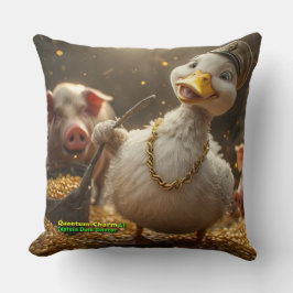 Almofada TRAVESSEIRO DECORATIVO 02 do Capitão Pato de AI