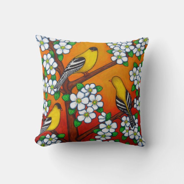 Almofada Travesseiro decorativo 16" do poliéster do por do (Frente)