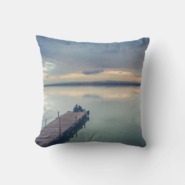 Almofada Travesseiro decorativo 16" x 16" (Frente)