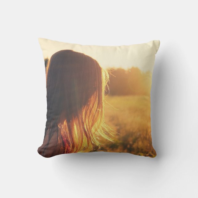 Almofada Travesseiro decorativo 16" x 16" (Frente)