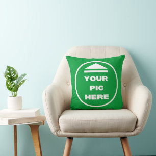 Almofada Travesseiro decorativo 16" x 16" - Adicionar a sua