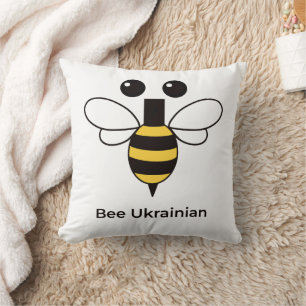 Almofada Travesseiro Decorativo Abelha Ucraniana Fofo Minim