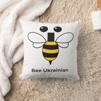 Almofada Travesseiro Decorativo Abelha Ucraniana Fofo Minim
