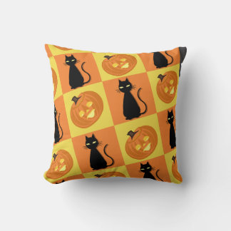 Almofada Travesseiro decorativo abóbora de Halloween
