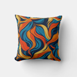 Almofada Travesseiro decorativo abstrato
