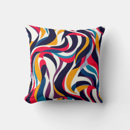 Almofada Travesseiro decorativo abstrato