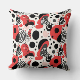 Almofada Travesseiro decorativo Abstrato Negrito e Atrevida