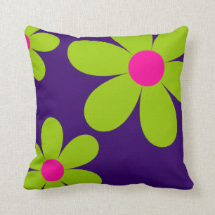 Almofada Travesseiro decorativo adolescente da margarida