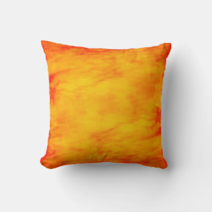 Almofada Travesseiro decorativo alaranjado vermelho quente