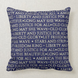 Almofada travesseiro decorativo "Americana"