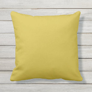 Almofada Travesseiro decorativo ao ar livre amarelo da most