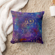 Travesseiro decorativo Aquarius Galaxy