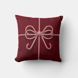 Almofada Travesseiro decorativo Arco Candy Cane