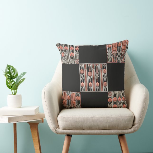 Almofada Travesseiro decorativo Art Deco (Cadeira)