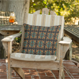 Almofada Travesseiro decorativo Aztec Mandala