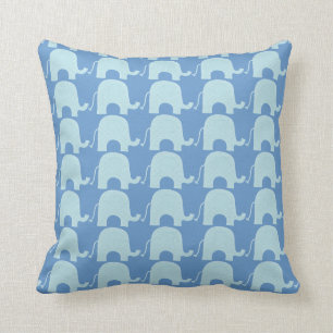 Almofada Travesseiro decorativo azul do Reversible do
