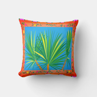 Almofada Travesseiro decorativo Baja Palms
